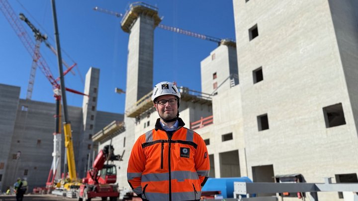 Jonas, what does construction logistics have to do with Formula 1?