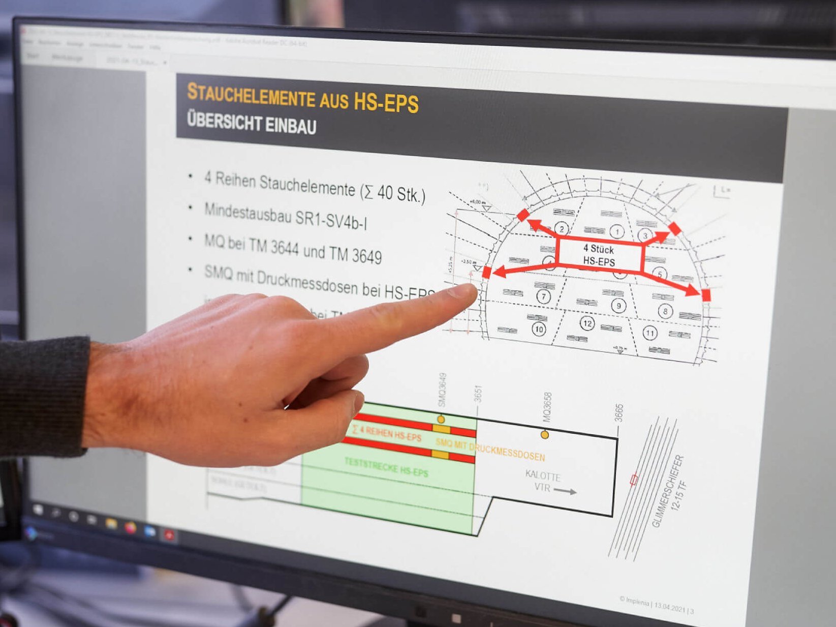 HS-EPS tunnel elements act as compressible structures in a segmented shotcrete lining when subjected to external squeezing conditions HS-EPS tunnel elements act as compressible structures in a segmented shotcrete lining when subjected to external squeezing conditions