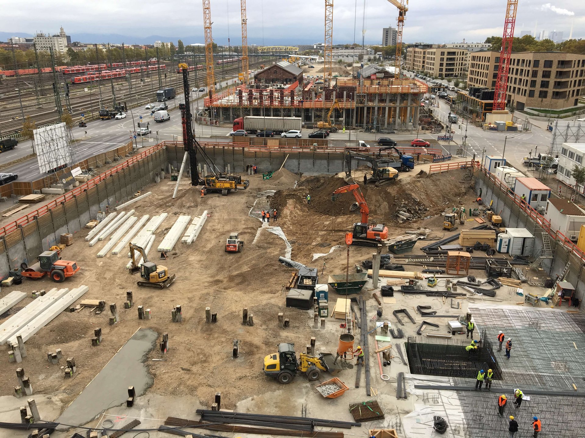 Mannheim Technical Town Hall New construction of the TRM in the Glücksteinquartier