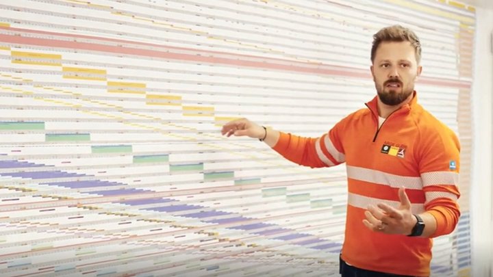 Gubrist renovation: finished 44 days earlier thanks to Lean!