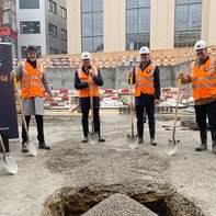 Foundation stone laid for the fully let Elefant building in the Lokstadt