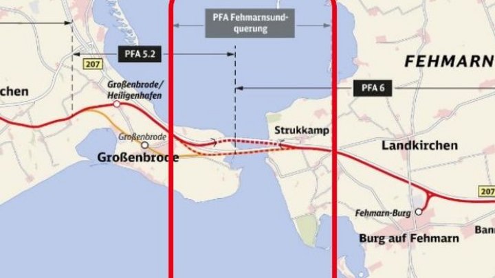 Fehmarn Sound Crossing: Specialist Civil Engineering Contract Awarded
