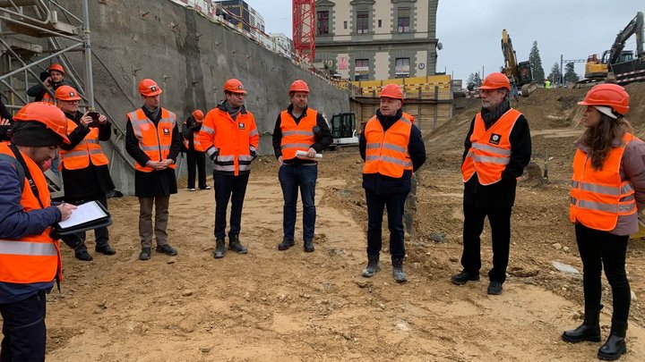 City, SBB and Implenia jointly lay the foundation stone for the new Liestal station area