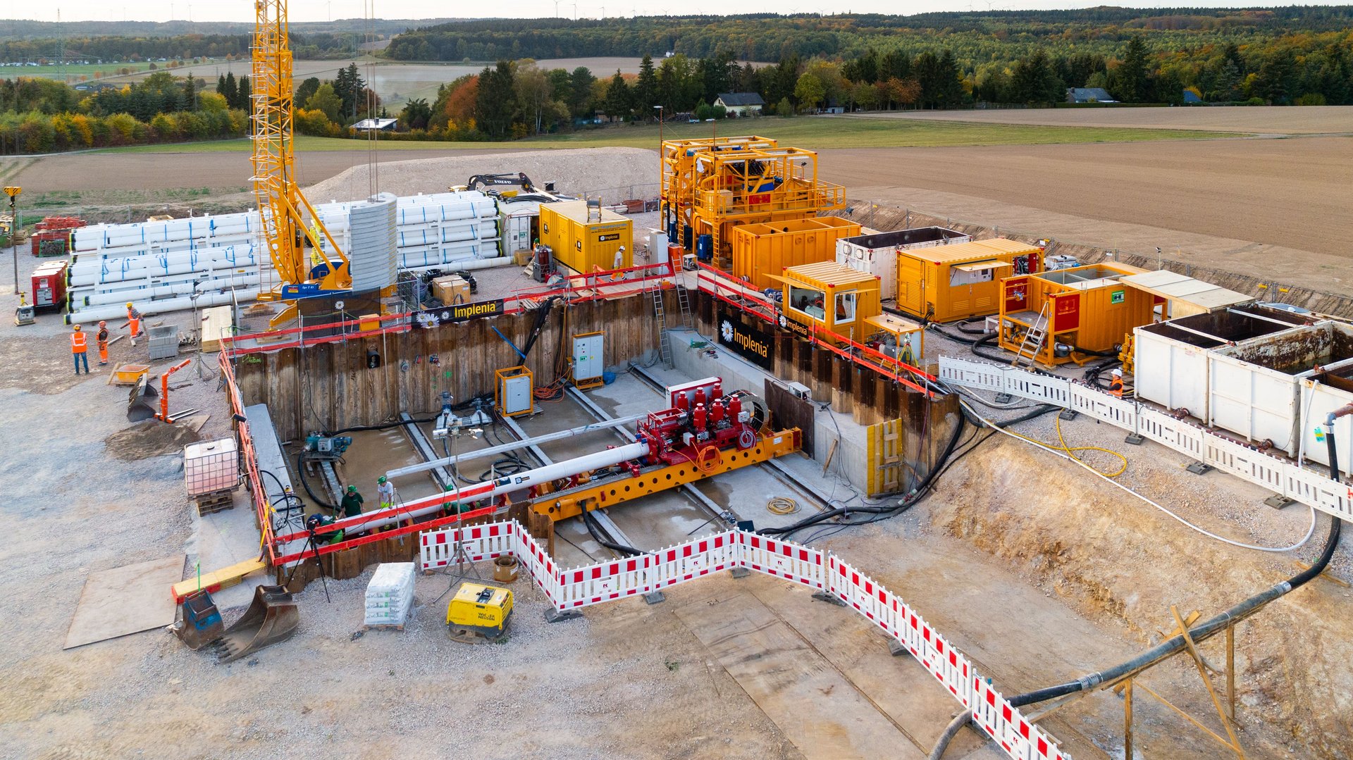 E-Powerpipe Bacharach 110kV underground cable connection UA Bacharach