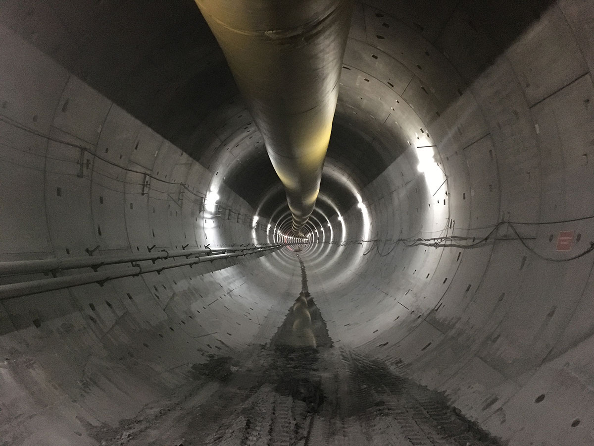 Galerie de sécurité du tunnel du Fréjus